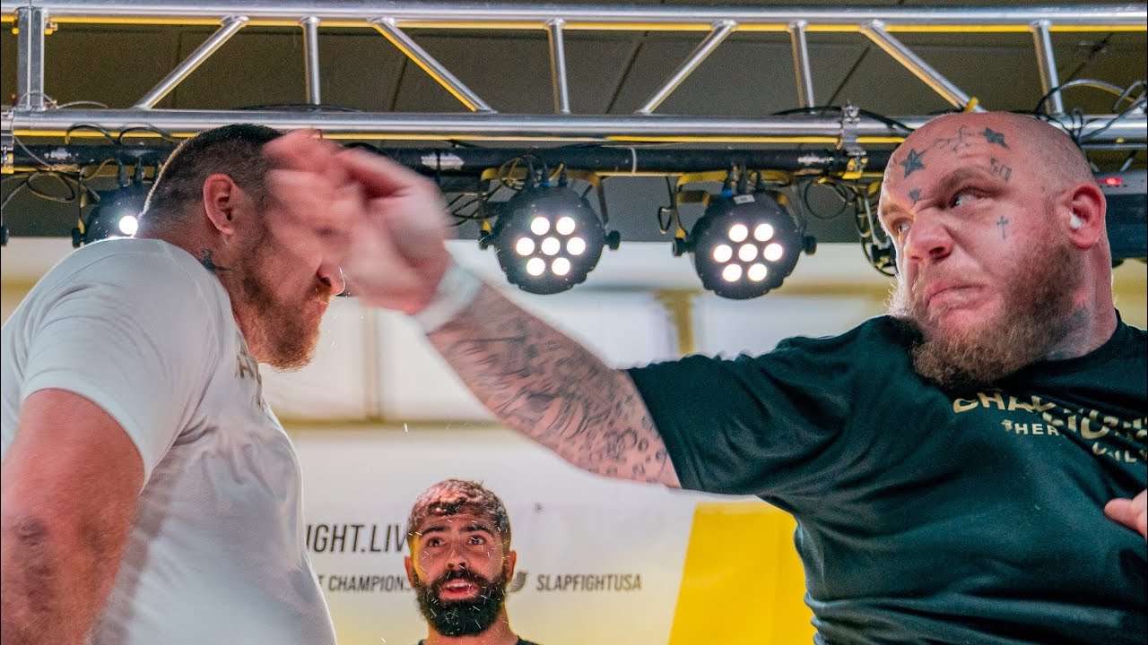 'Neanderthal' and 'Homewrecker' debut at SlapFIGHT Championship
