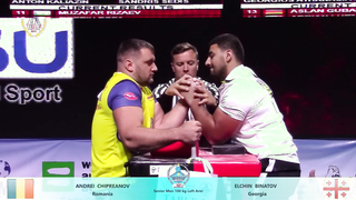 Men 100 kg Left World Armwrestling Championship 2023