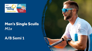 2023 World Rowing Championships - Men's Single Sculls Semifinal A/B 1 - Olympic Qualification
