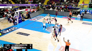 Çağdaş Bodrumspor (87-76) Bursaspor İnfo Yatırım - Türkiye Sigorta Basketbol Süper Ligi - 2023/24