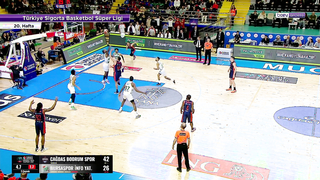 Çağdaş Bodrumspor (87-76) Bursaspor İnfo Yatırım - Türkiye Sigorta Basketbol Süper Ligi - 2023/24