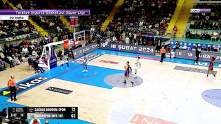 Çağdaş Bodrumspor (87-76) Bursaspor İnfo Yatırım - Türkiye Sigorta Basketbol Süper Ligi - 2023/24