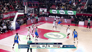 Pinar Karsiyaka v Peristeri bwin | Gameday 3 | Highlights | #BasketballCL 2023-24