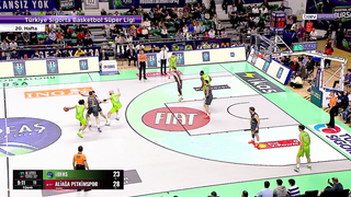 TOFAŞ (84-71) Aliağa Petkimspor - Turkish Insurance Basketball Super League - 2023/24