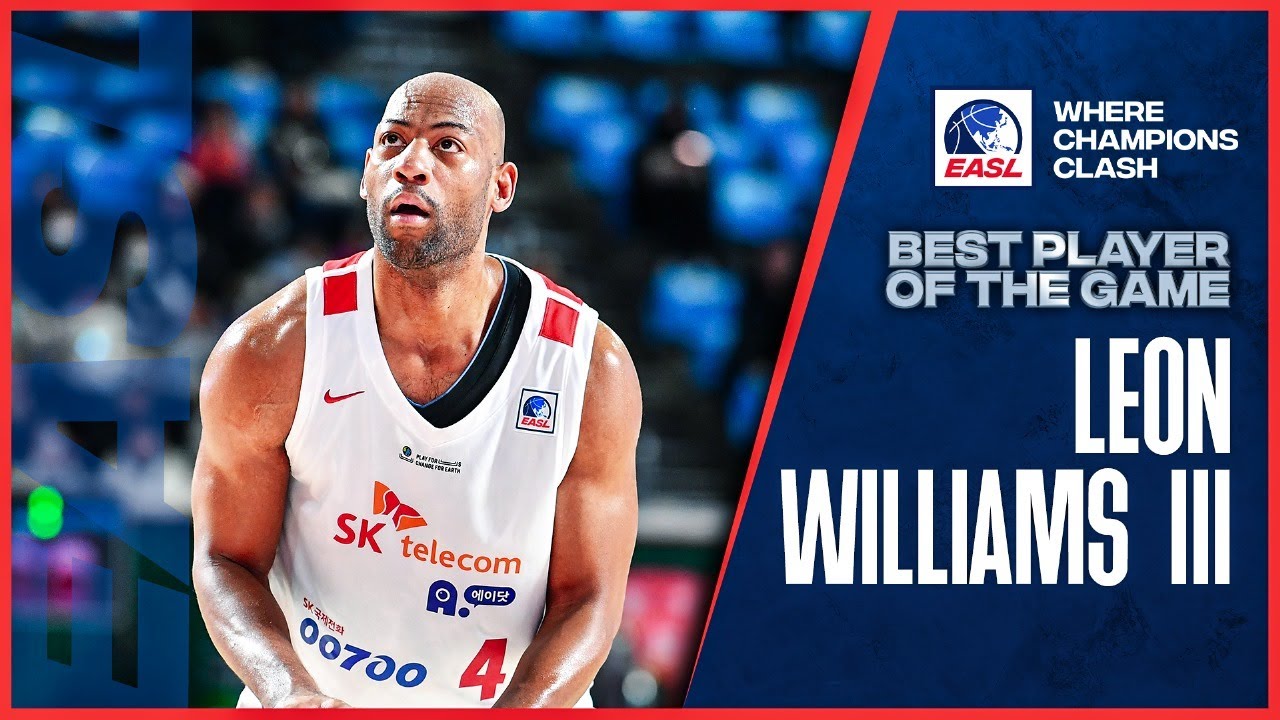 Player of the Game: Seoul SK Knights' Leon Williams scores 25 points against Meralco Bolts