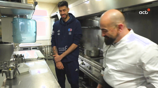 Juan Fernández: In the middle of a goalmouth scramble for LUGO I Liga Endesa 2023-24