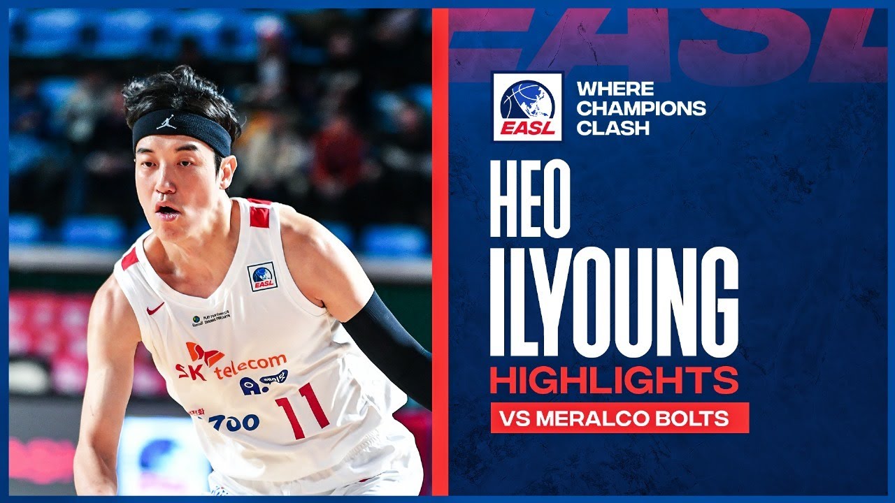 Game Highlights: Seoul SK Knights' Heo Il Young 26-Point Game vs. Meralco Bolts