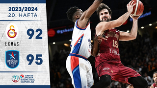 Galatasaray Ekmas (92-95) Anadolu Efes - Türkiye Sigorta Basketbol Süper Ligi - 2023/24