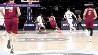 Galatasaray Ekmas (92-95) Anadolu Efes - Türkiye Sigorta Basketbol Süper Ligi - 2023/24