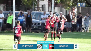 PLATENSE 0 - 2 NEWELL'S | Match Summary | #CopaProyección Sur Finanzas 2024