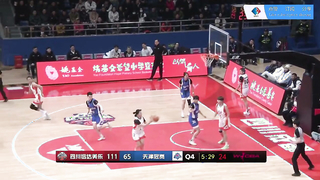 WCBA Live Exciting moments, Sichuan Yuanda Melo VS Tianjin Guanlan, 2024/02/26