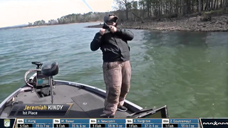 Jeremiah Kindy is pulling away on his home lake