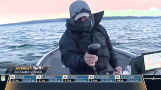 Jeremiah Kindy is pulling away on his home lake