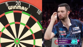 NINE DARTER! Michael van Gerwen v Luke Humphries - 2023 Players Championship Finals