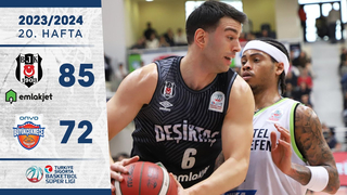 Beşiktaş Emlakjet (85-72) Onvo Büyükçekmece - Türkiye Sigorta Basketbol Süper Ligi - 2023/24