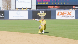 Jackson Olson Eats Full Burger in 1 Inning | Savannah Bananas