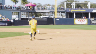Jackson Olson Eats Full Burger in 1 Inning | Savannah Bananas
