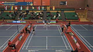 Match point - Søndergaard / Toft vs Geiss / Voelker - MD, SF - Welsh Int. 2023
