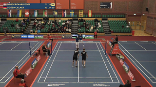 Match point - Søndergaard / Toft vs Geiss / Voelker - MD, SF - Welsh Int. 2023