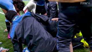 Luis Suarez's Game Winning Goal v England | 2014 FIFA World Cup