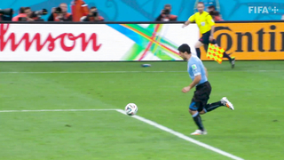 Luis Suarez's Game Winning Goal v England | 2014 FIFA World Cup