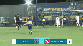 BOCA 1 - 1 INDEPENDIENTE | Match Highlights | Copa Proyección Sur Finanzas 2024