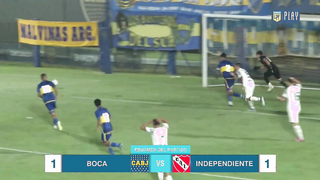 BOCA 1 - 1 INDEPENDIENTE | Match Highlights | Copa Proyección Sur Finanzas 2024
