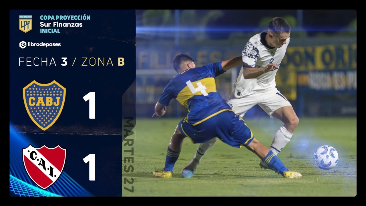 BOCA 1 - 1 INDEPENDIENTE | Match Highlights | Copa Proyección Sur Finanzas 2024