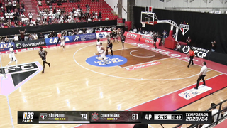 MAJESTIC BELONGS TO TIMÃO! | SÃO PAULO 82 x 90 CORINTHIANS | HIGHLIGHTS | NBB CAIXA 2023/24