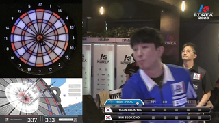YOON SEOK YEO vs MIN SEOK CHOI SEMI-FINAL, 2023 SOFT DARTS PROFESSIONAL TOUR KOREA 1차
