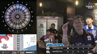 YOON SEOK YEO vs MIN SEOK CHOI SEMI-FINAL, 2023 SOFT DARTS PROFESSIONAL TOUR KOREA 1차