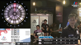 YOON SEOK YEO vs MIN SEOK CHOI SEMI-FINAL, 2023 SOFT DARTS PROFESSIONAL TOUR KOREA 1차
