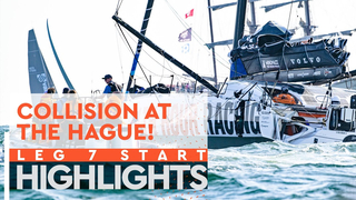 Drama At The Start Of The Grand Finale! | Leg 7 Start Highlights | The Ocean Race