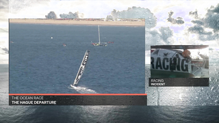 Drama At The Start Of The Grand Finale! | Leg 7 Start Highlights | The Ocean Race