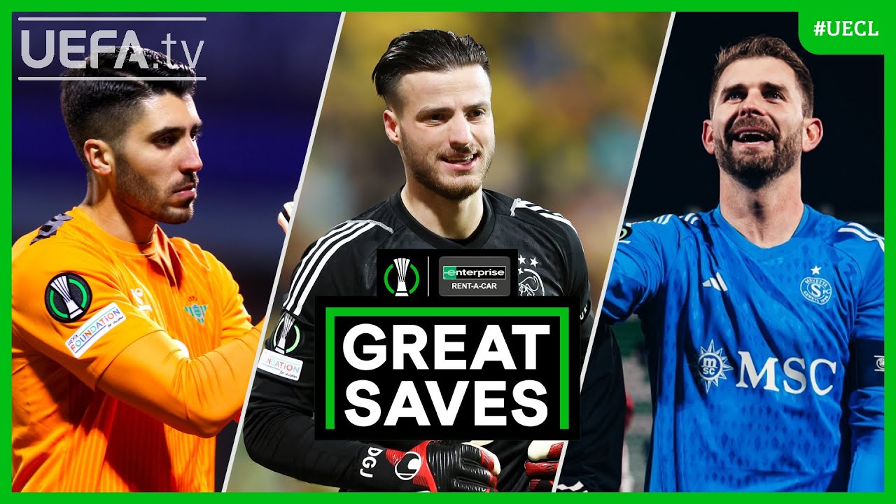 #UECL Great Saves Play-Off 2nd leg | Petersen, Rui Silva, Ramaj