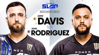 Power Slap 5 Middleweight Title Match | John Davis vs Azael Rodriguez