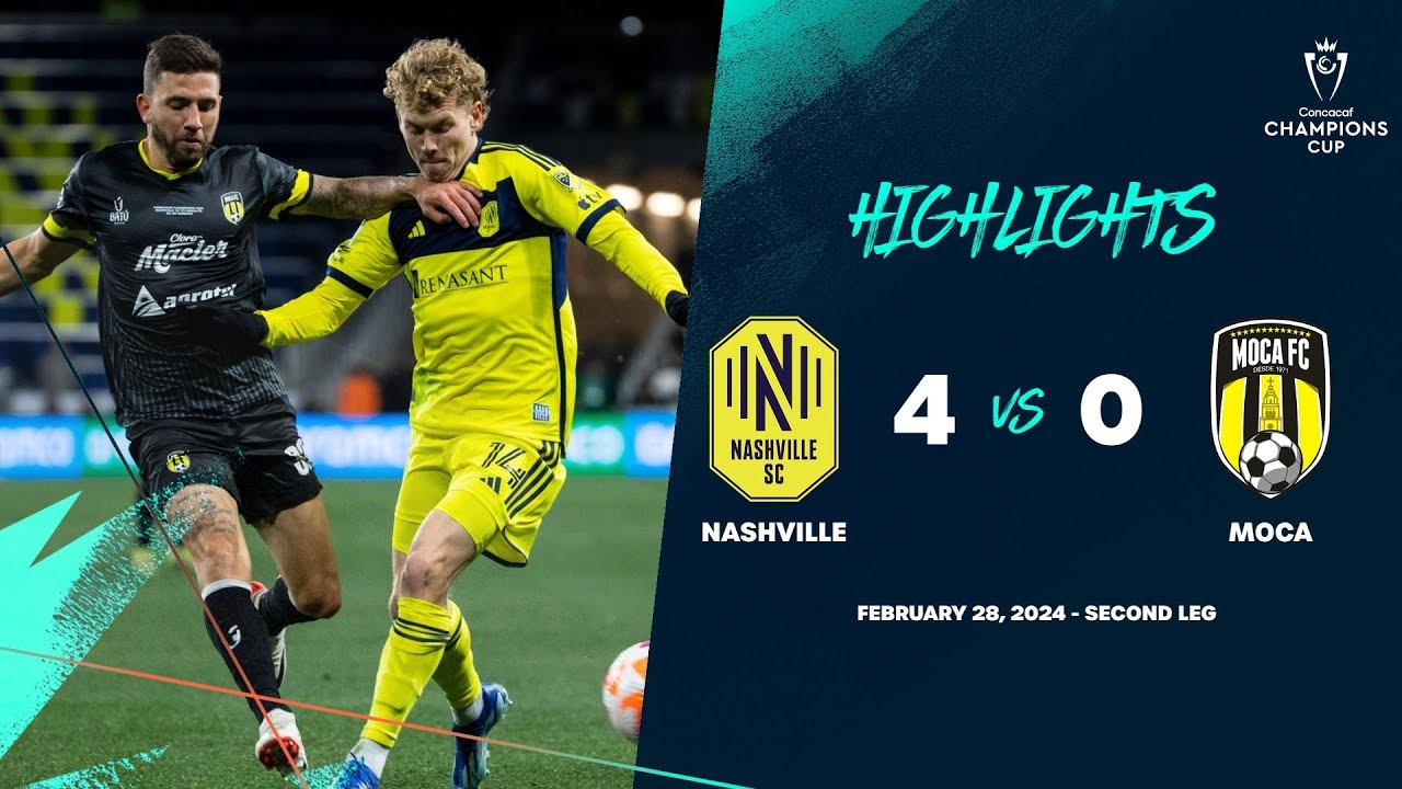Champions Cup | Nashville 4-0 Moca | Round One ConcaChampions 2024
