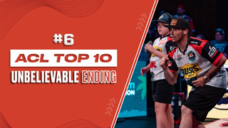 2023 ACL TOP 10 | #6 Harbaugh & Gore’s Epic Singles Match Ending