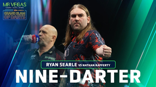 NINE DARTER! Ryan Searle v Nathan Rafferty - 2023 Mr Vegas Grand Slam of Darts