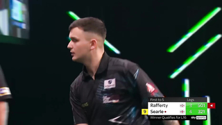 NINE DARTER! Ryan Searle v Nathan Rafferty - 2023 Mr Vegas Grand Slam of Darts