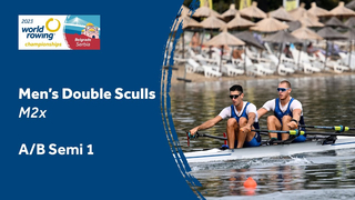 2023 World Rowing Championships - Men's Double Sculls Semifinal A/B 1 - Olympic Qualification