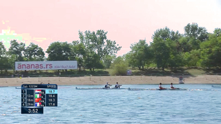 2023 World Rowing Championships - Men's Double Sculls Semifinal A/B 1 - Olympic Qualification