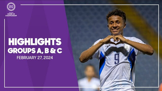 Men’s Under-20 Qualifiers | Matchday 5 Groups A, B & C