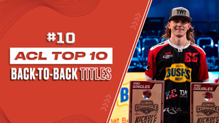 2023 ACL TOP 10 | #10 Burton Jr Takes Home Singles + Doubles Titles At First Pro Event