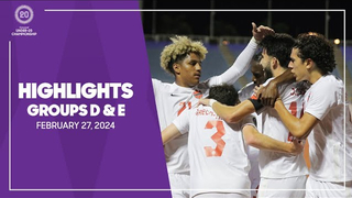 Men’s Under-20 Qualifiers | Matchday 5 Groups D & E