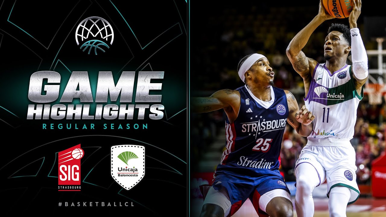 SIG Strasbourg v Unicaja | Gameday 3 | Highlights | #BasketballCL 2023-24