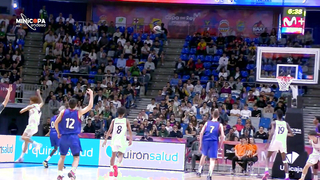 Mohamed Dabone shines in the Top 10 Toyota of the Minicopa Endesa 2024 | Minicopa Endesa Málaga 2024