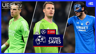 #UCL Great Saves Round of 16 1st leg | Samba, Donnarumma, Ramsdale...