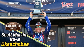 Scott Martin wins 2024 Bassmaster Open at Lake Okeechobee with 90 pounds, 6 ounces
