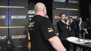 Craziest Slap Fight EVER! Zales vs. Da Crazy Hawaiian | Slap Fighting Championship